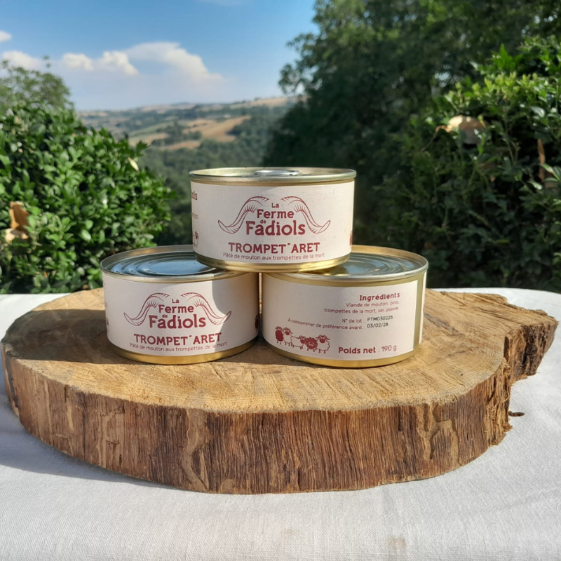 Pâté de mouton - trompettes de la mort